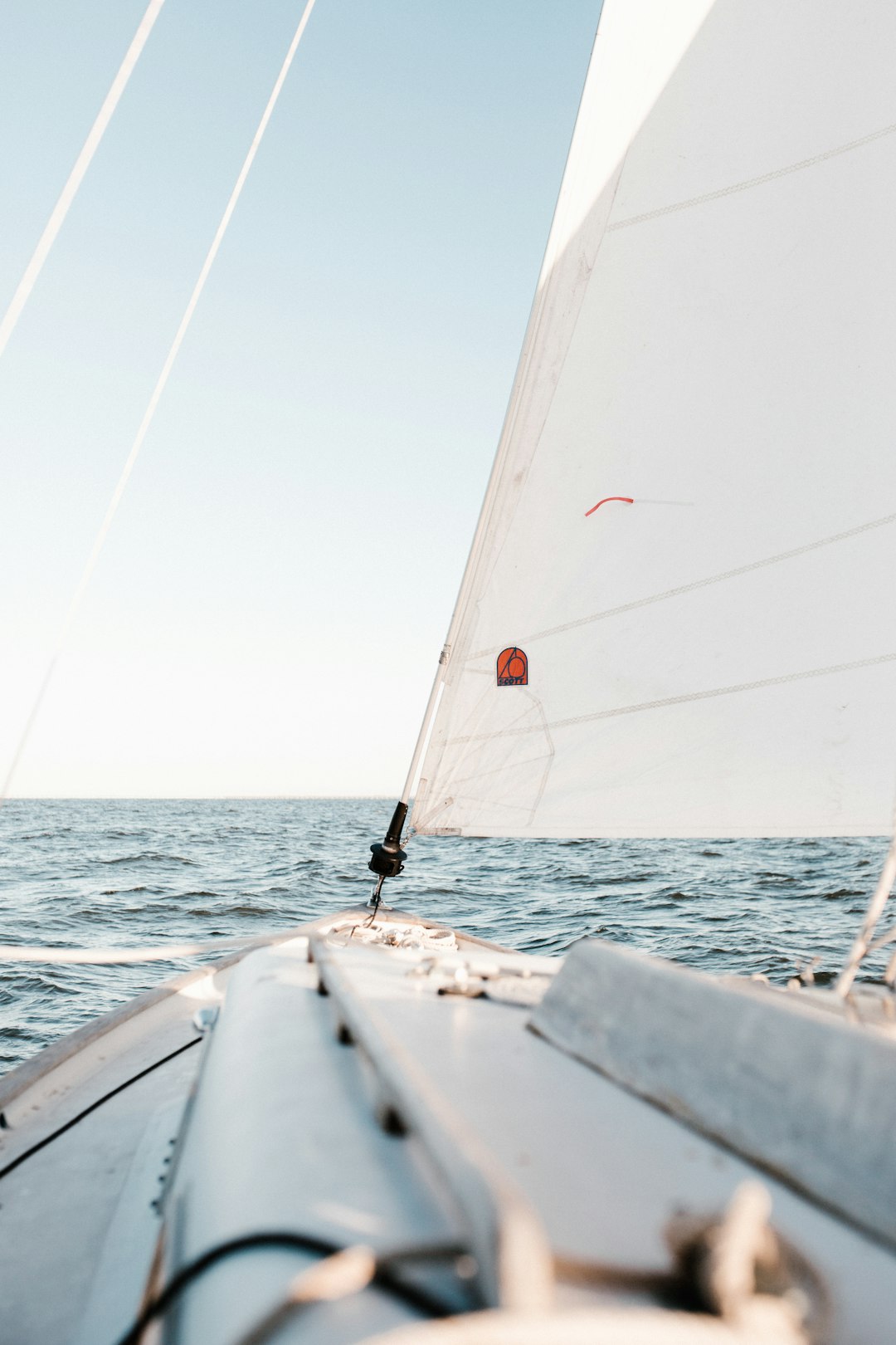 Instagram - @andrewtneel | Donations - paypal.me/AndrewNeel by Boat Brands person sailing on ocean