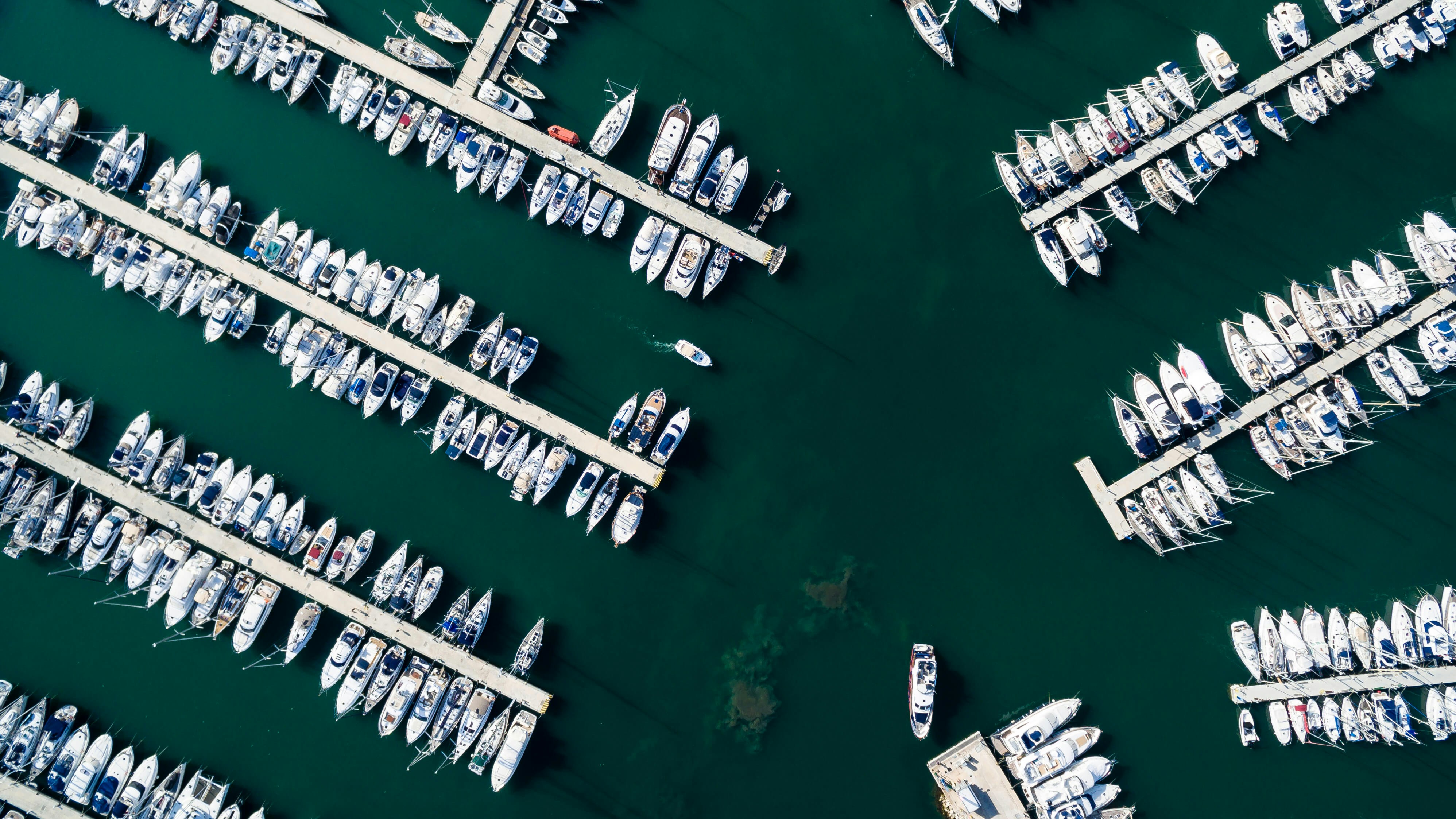❓ FAQ: Your Burning Questions on 2020 Boat Sales Answered by Boat Brands white boats on docking station